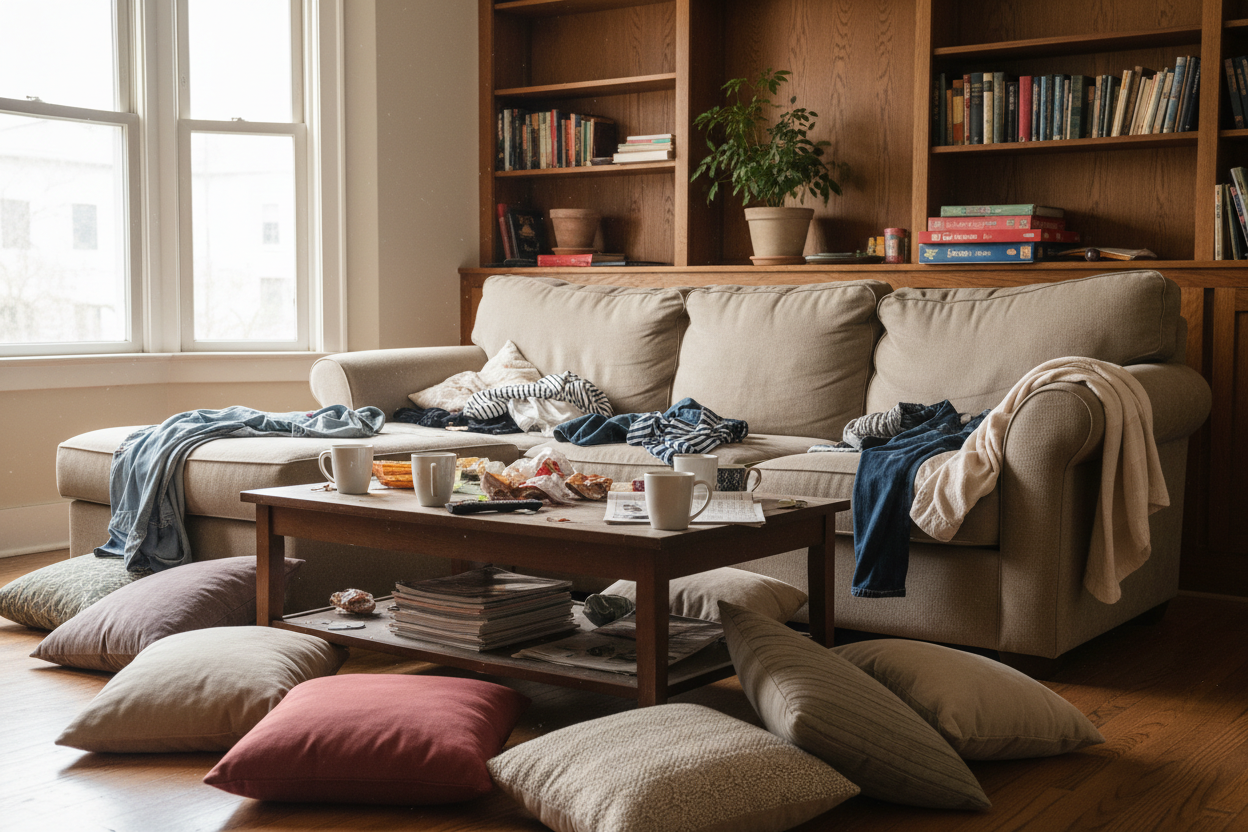 Keeping home clean can be a challenge