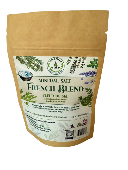 Fleur de Sel French Blend Jar Refill A Return to Provence