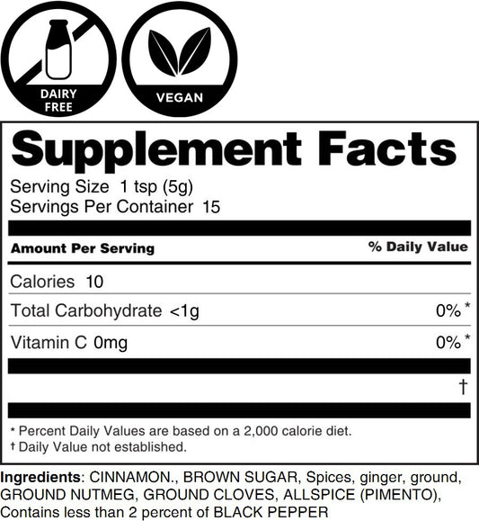 Cinnamon Delight Drink & Baking Mix Refill Cozy Cinnamon Ginger Spice Blend for Every Season