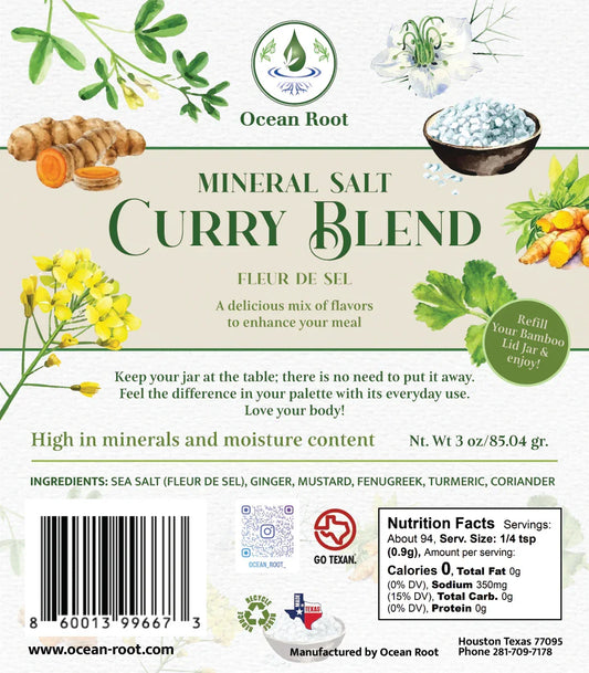 Fleur de Sel Curry Blend Refill