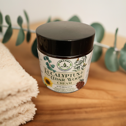 Eucalyptus & Cedarwood Body Cream Paraben-Free Hydration & Natural Relaxation