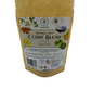A refill Kraft bag with Fleur de Sel Mineral Salt with Curry Spices.