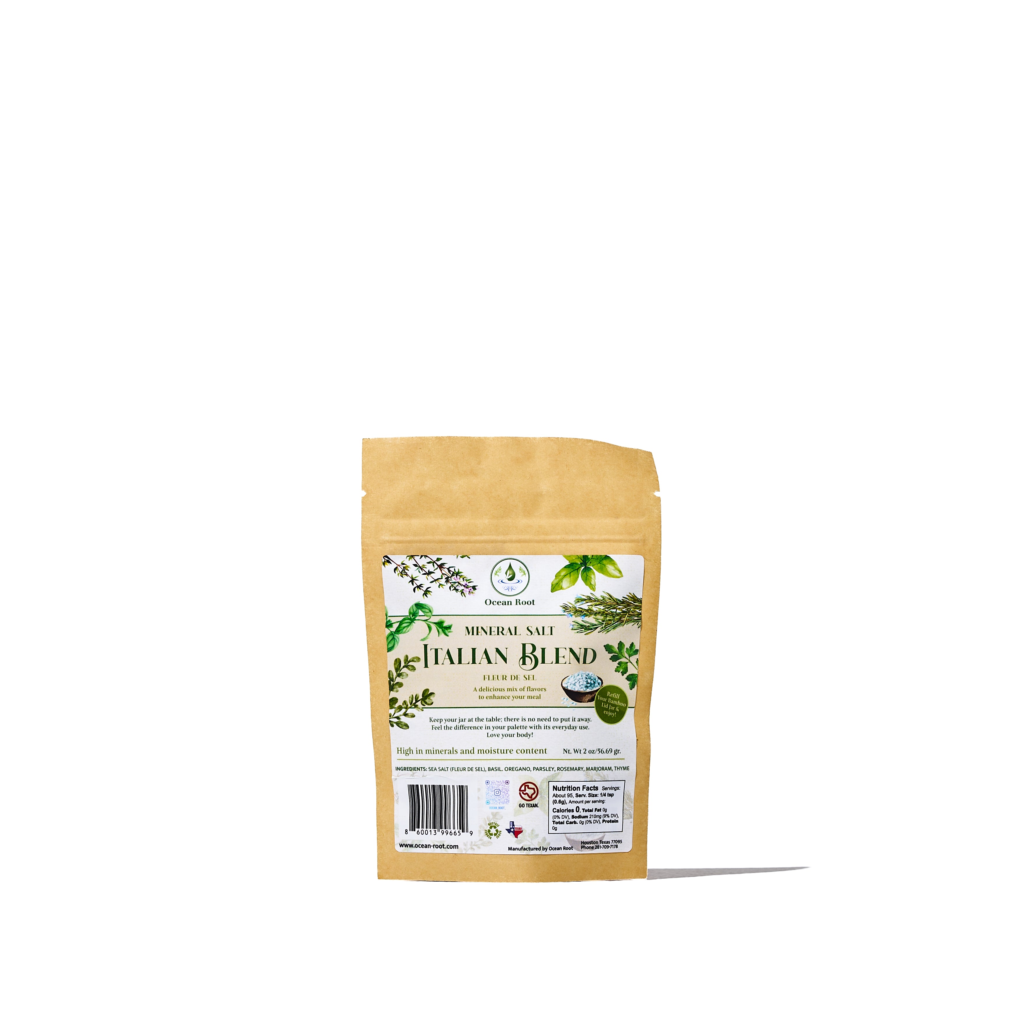 Fleur de Sel Italian Blend Refill